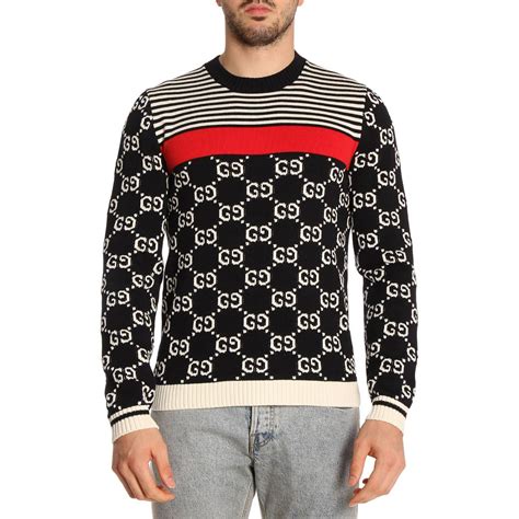 gucci sweater all 4 sides|gucci sweater for men.